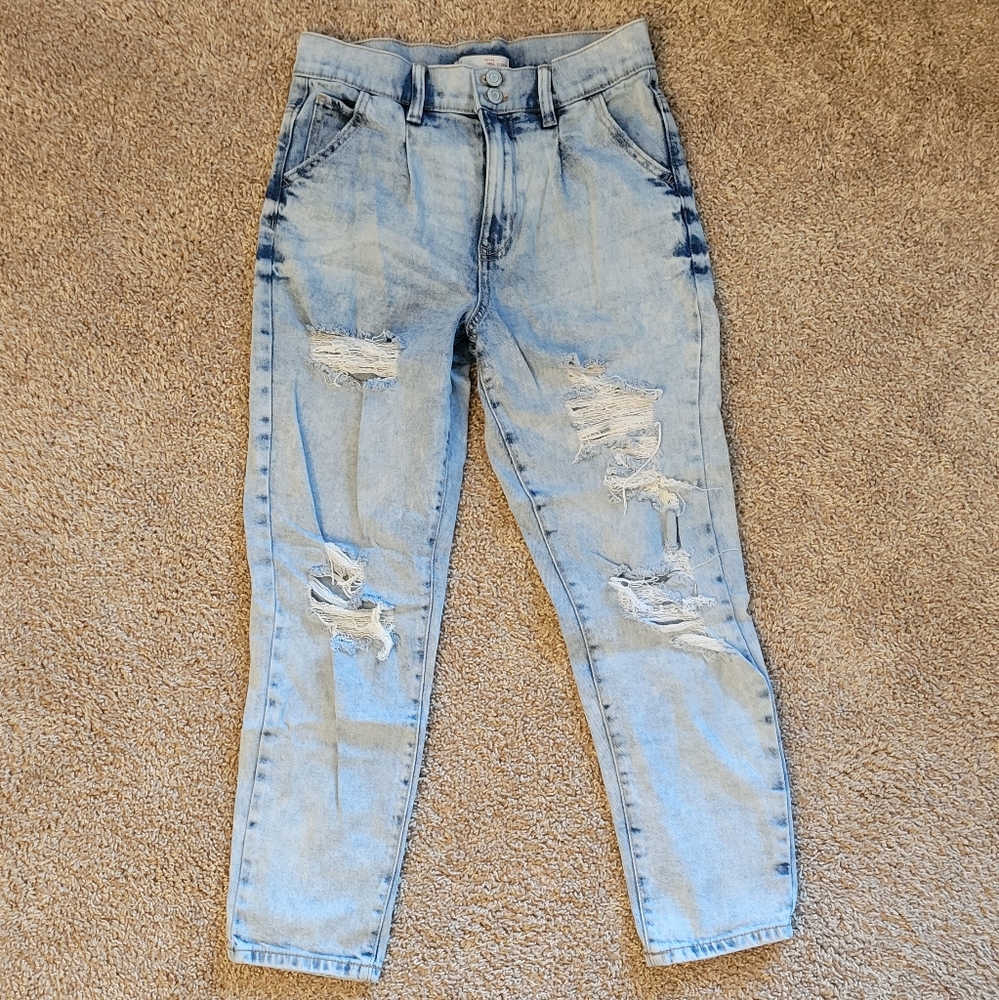 SO High Rise Mom Jeans